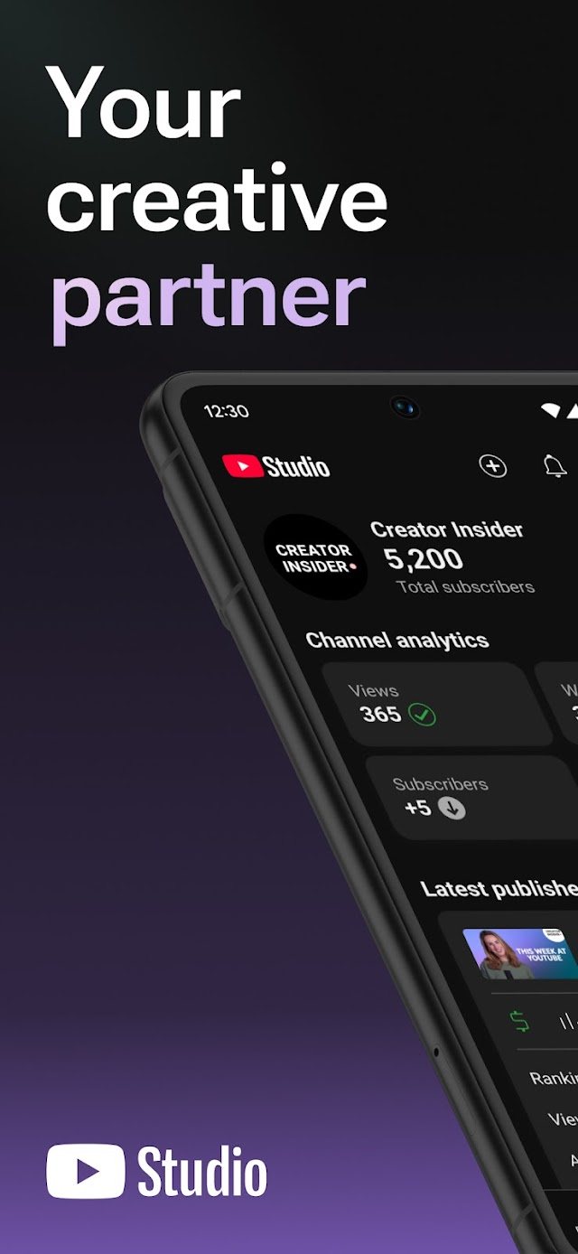 YouTube Studio Resimleri