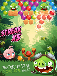 Angry Birds POP Bubble Shooter Resimleri