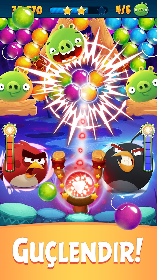 Angry Birds POP Bubble Shooter Resimleri