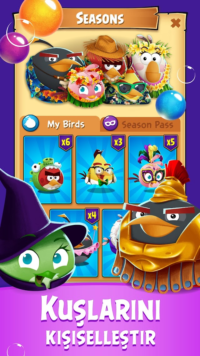 Angry Birds POP Bubble Shooter Resimleri