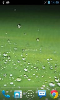 Galaxy S3 Drop Live Wallpaper Resimleri