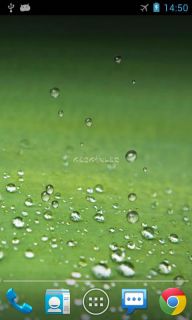 Galaxy S3 Drop Live Wallpaper Resimleri