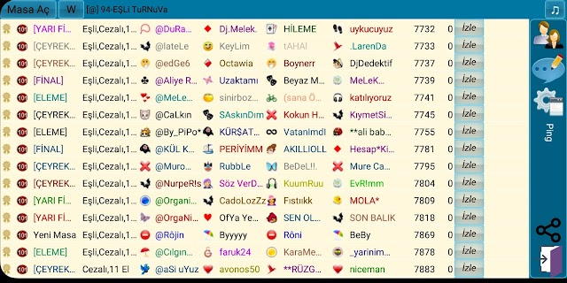 101 Okey hakkarim.net Resimleri