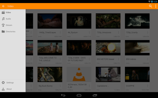 VLC for Android Resimleri