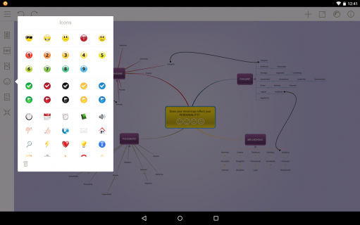 Mindomo (mind mapping) Resimleri