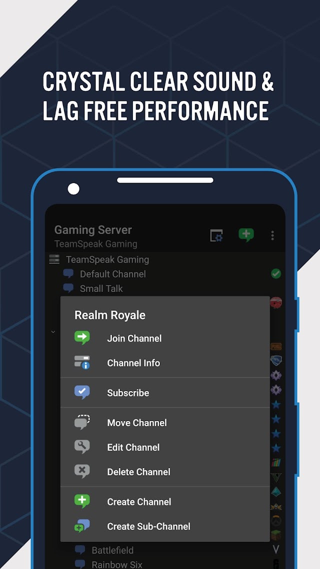 TeamSpeak 3 - Voice Chat Resimleri