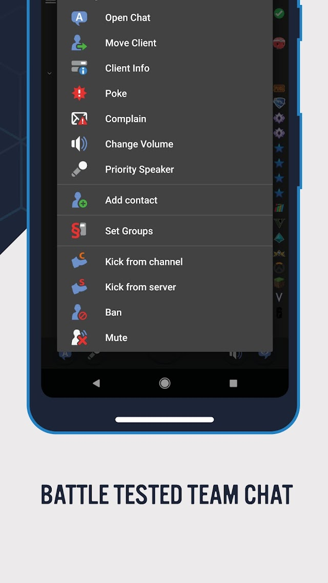 TeamSpeak 3 - Voice Chat Resimleri