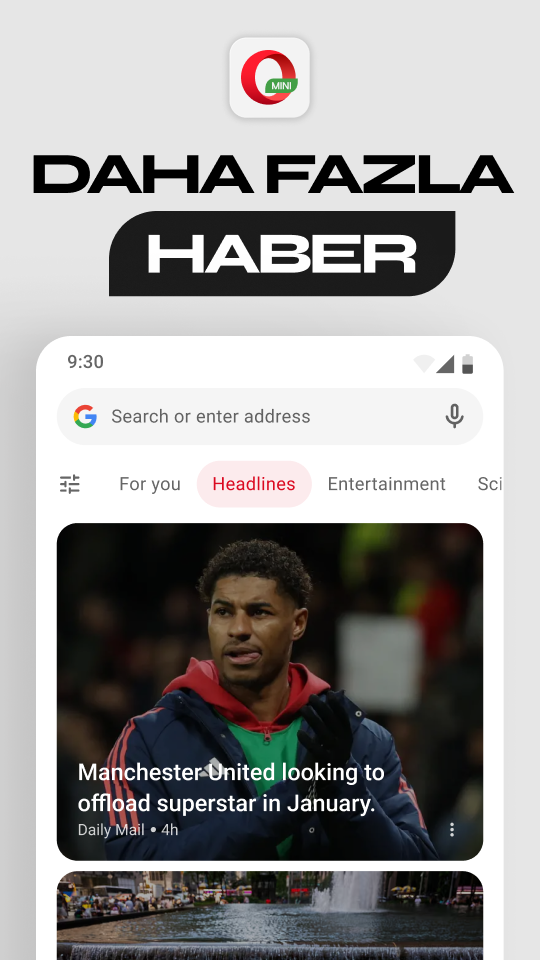 Opera Mini - Hızlı Tarayıcı Resimleri
