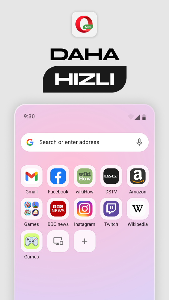 Opera Mini - Hızlı Tarayıcı Resimleri