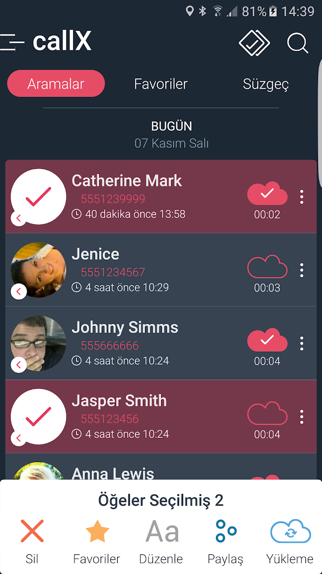 Call Recorder - callX Resimleri