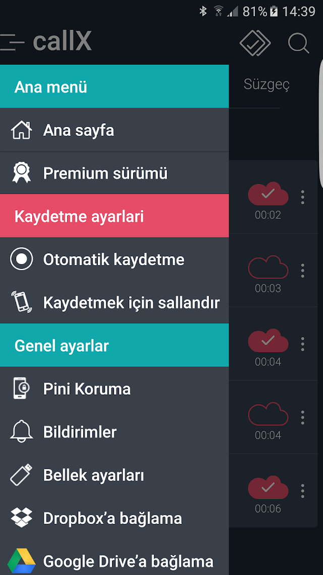Call Recorder - callX Resimleri