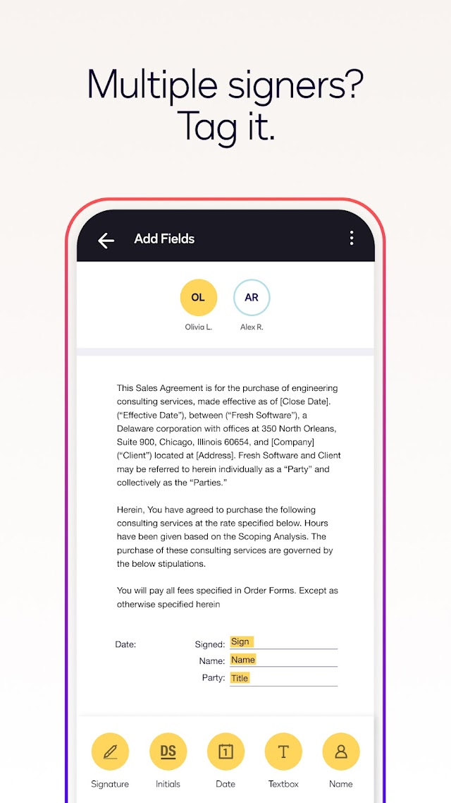 Docusign - Upload & Sign Docs Resimleri