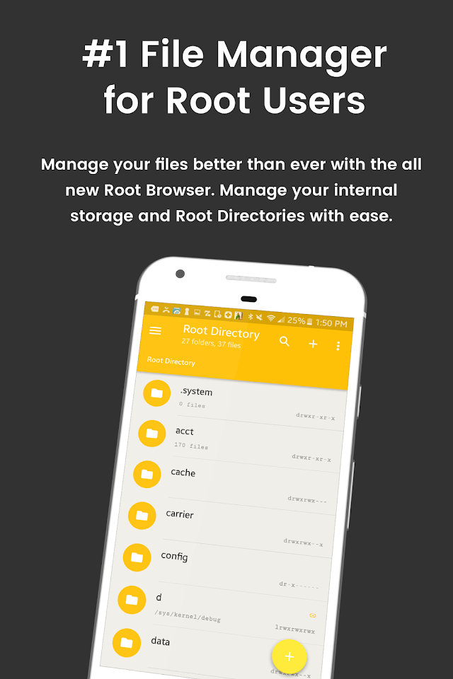 Root Browser File Manager Resimleri
