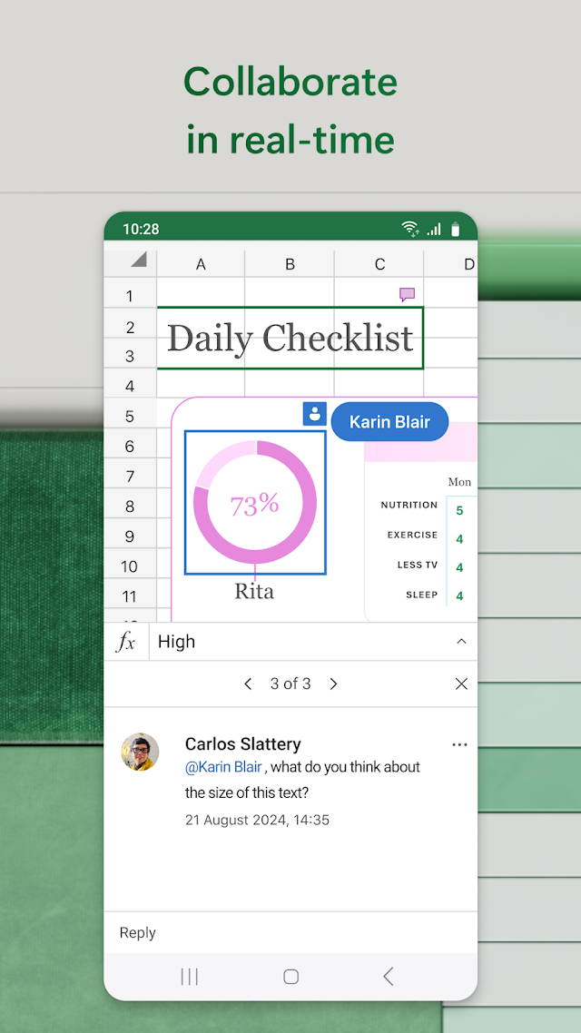 Microsoft Excel: Spreadsheets Resimleri