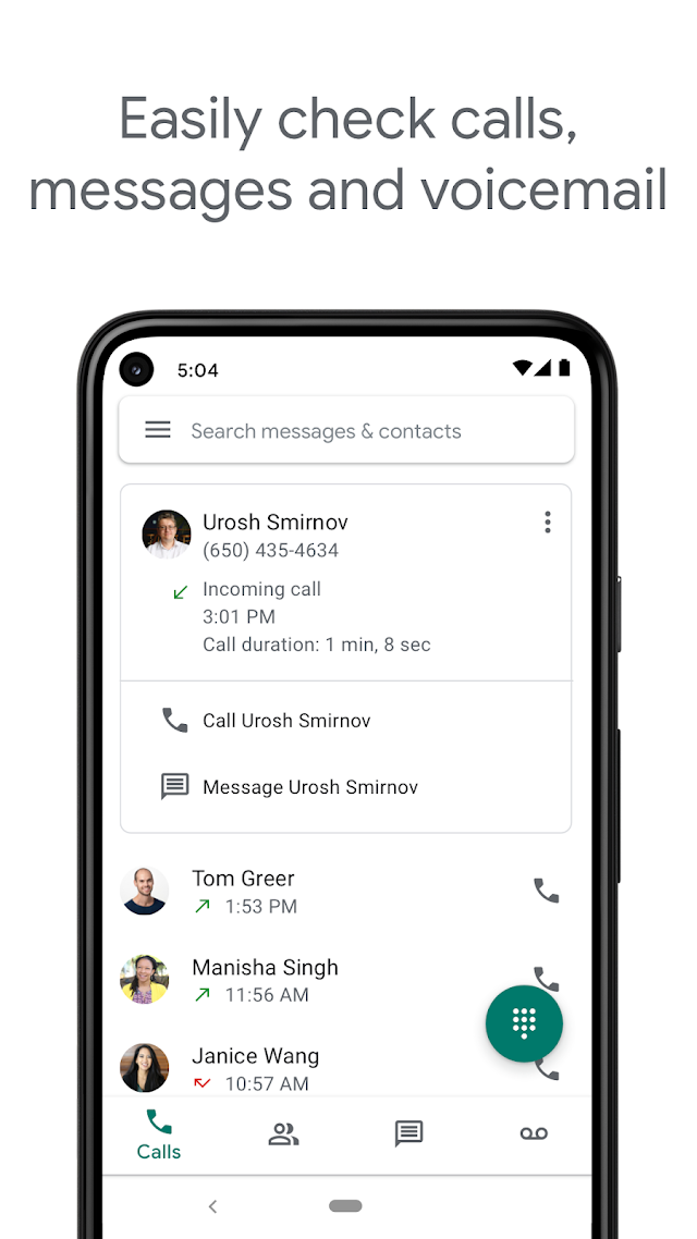 Google Voice Resimleri