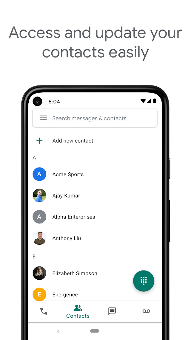 Google Voice Resimleri