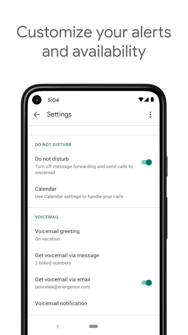 Google Voice Resimleri