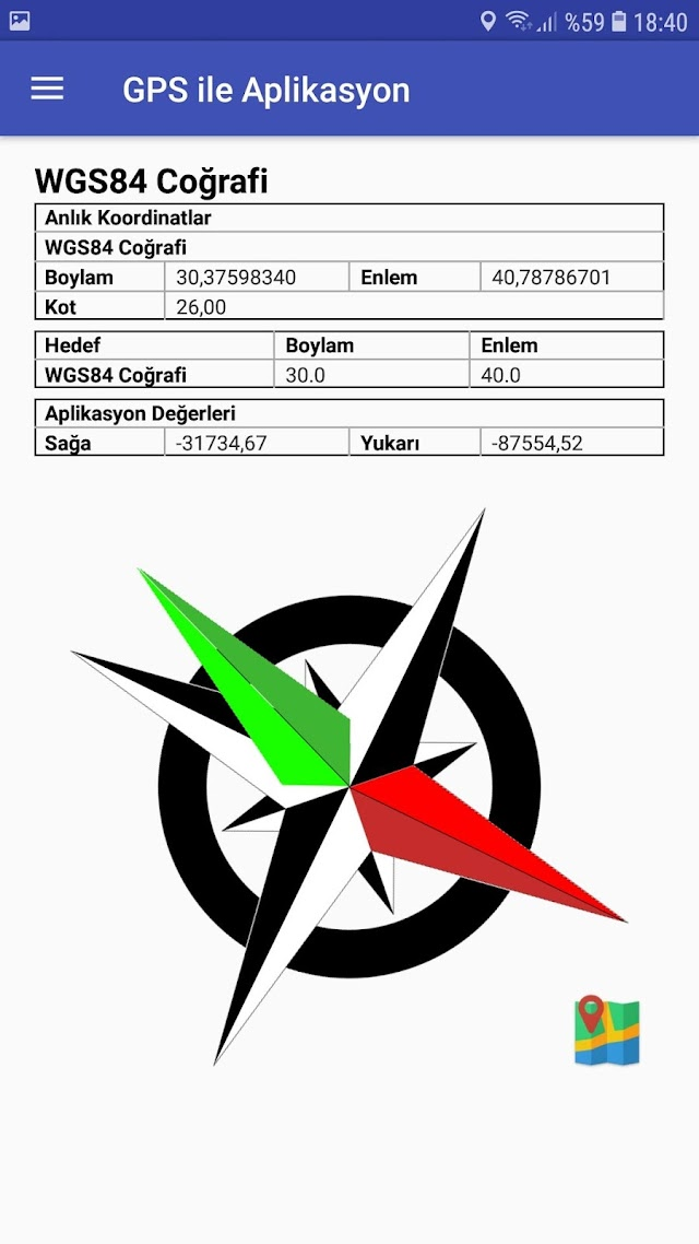 Kocaman - Jeodezik Hesap/Ölçüm Resimleri