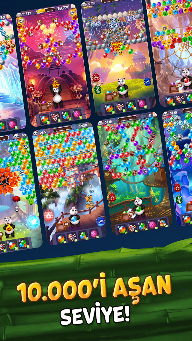 Bubble Shooter: Panda Pop! Resimleri