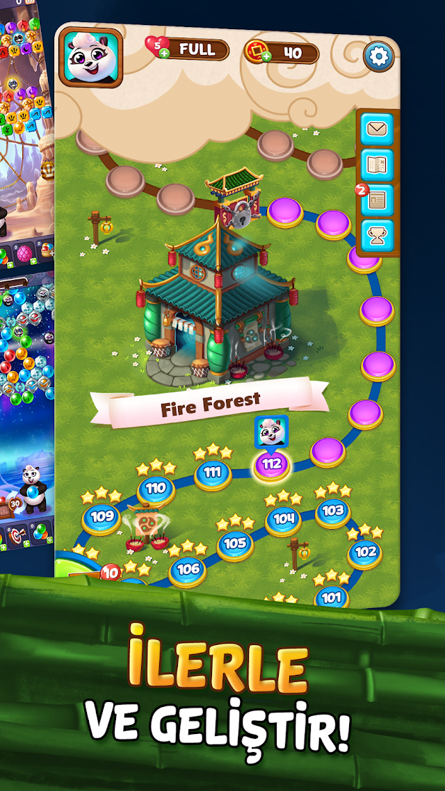 Bubble Shooter: Panda Pop! Resimleri