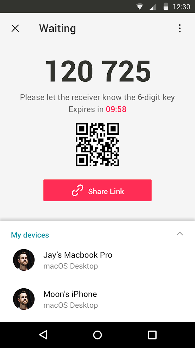 Send Anywhere (Dosya Aktarma) Resimleri