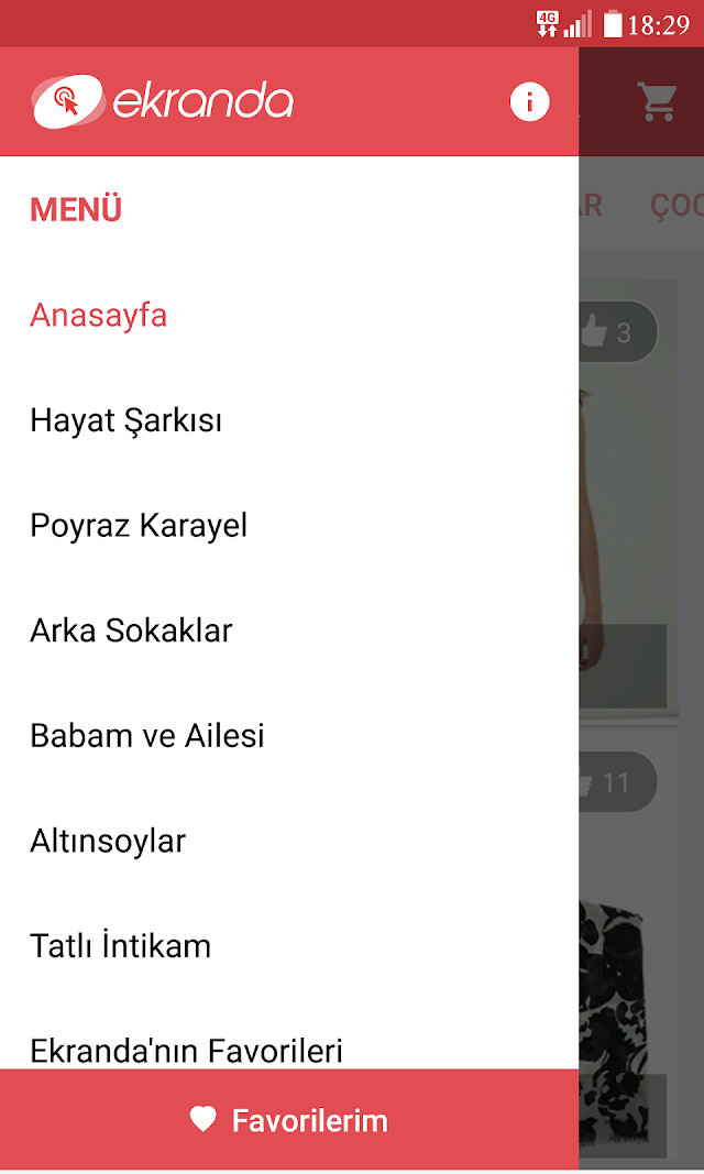 Ekranda Resimleri