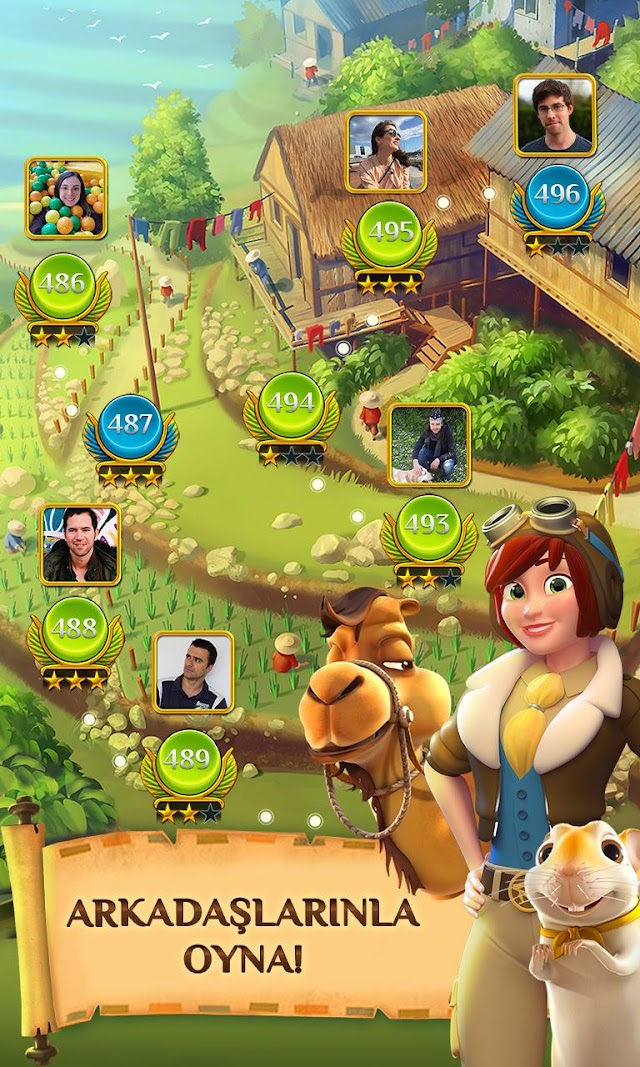 Pyramid Solitaire Saga Resimleri