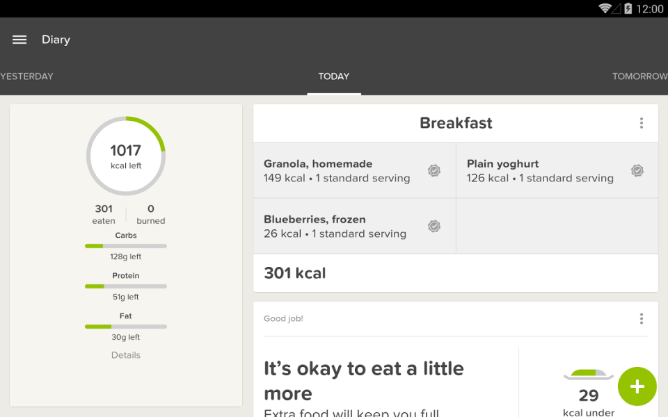 calorie counter android