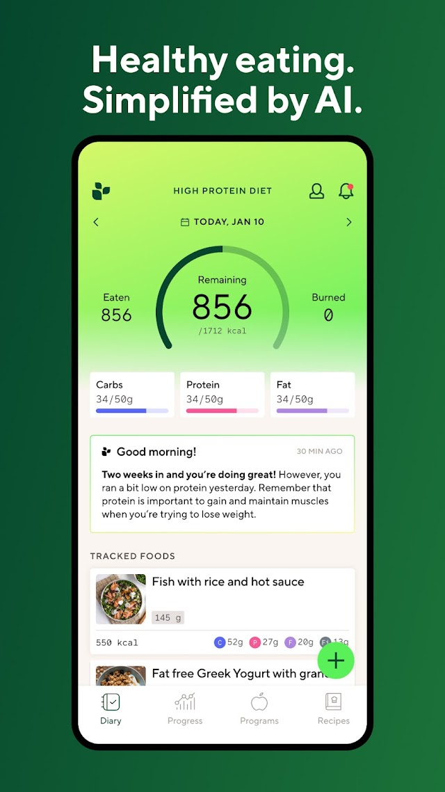 Lifesum: AI Calorie Tracker Resimleri