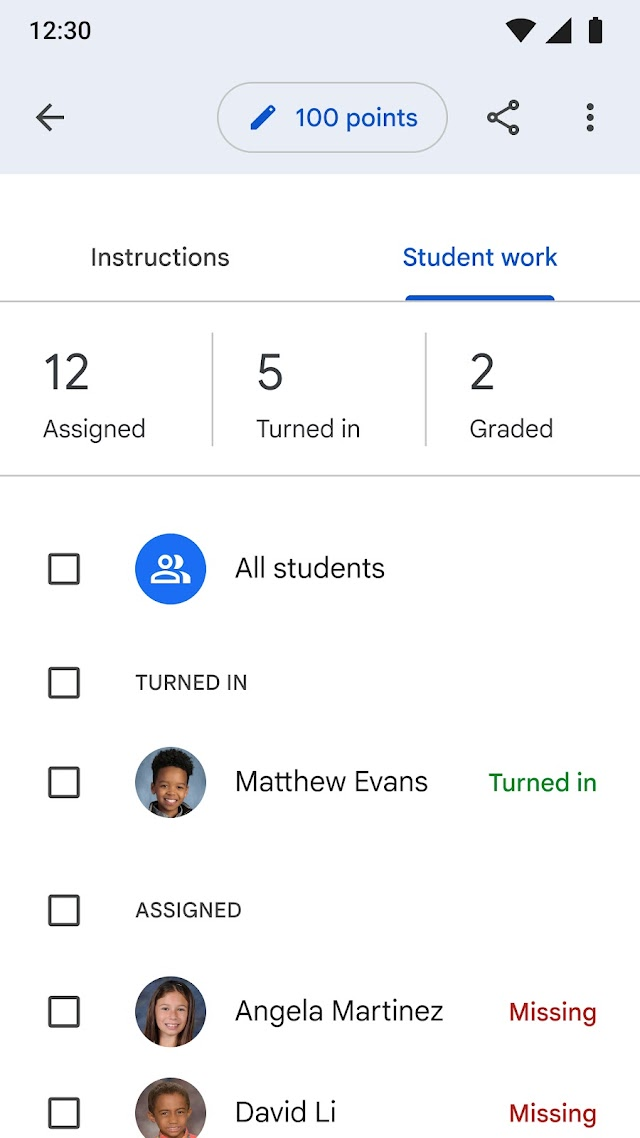 Google Classroom Resimleri
