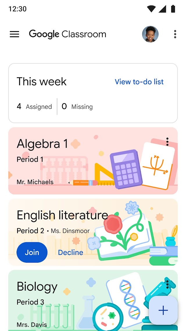 Google Classroom Resimleri