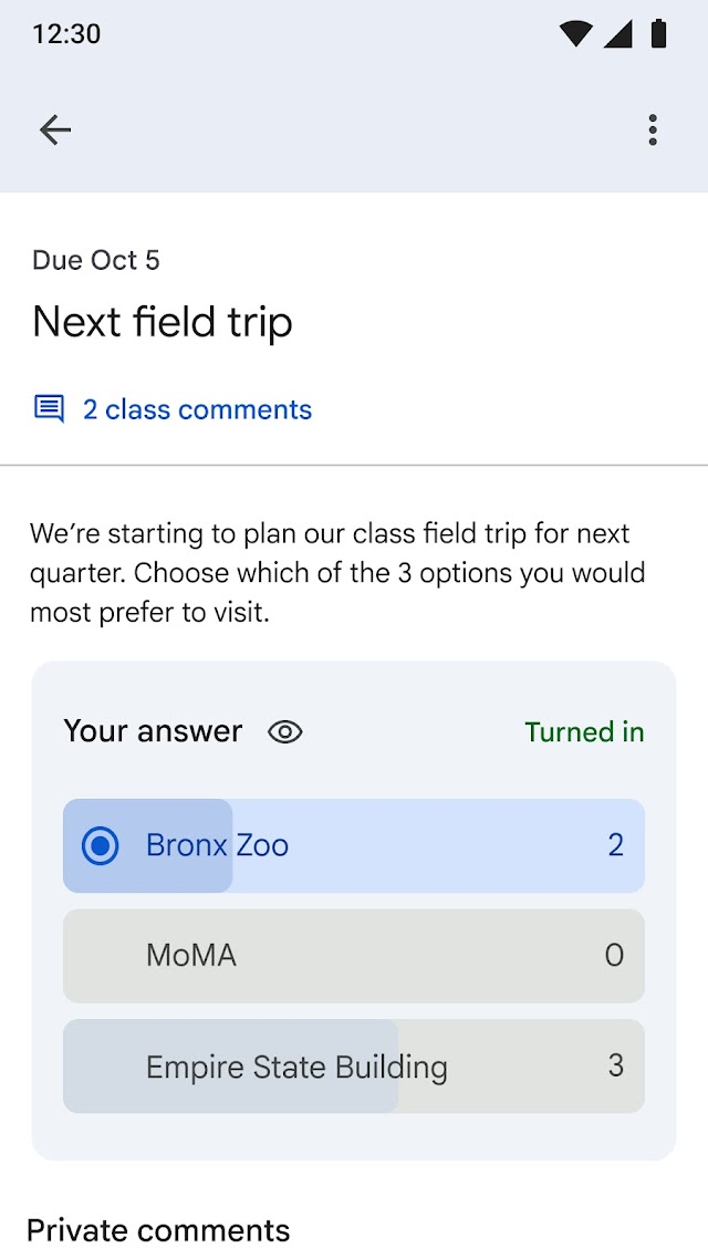 Google Classroom Resimleri