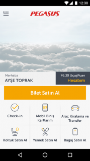 Pegasus Airlines Mobile Resimleri