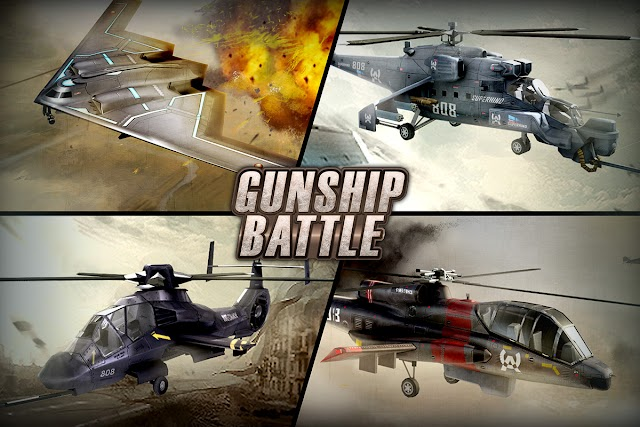 GUNSHIP BATTLE: Helicopter 3D Resimleri