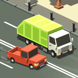 Android Blocky Traffic Racer ikonu
