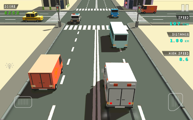 Blocky Traffic Racer Resimleri