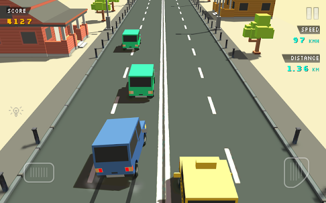 Blocky Traffic Racer Resimleri