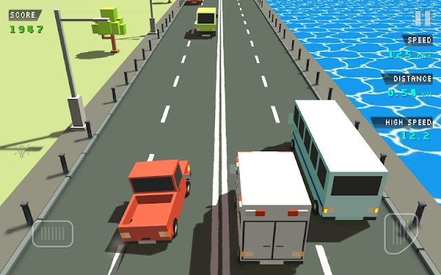 Blocky Traffic Racer Resimleri