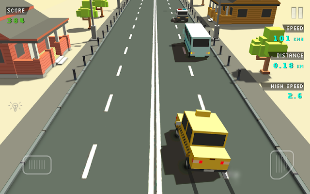 Blocky Traffic Racer Resimleri