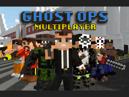 Block Gun 3D: Ghost Ops Resimleri
