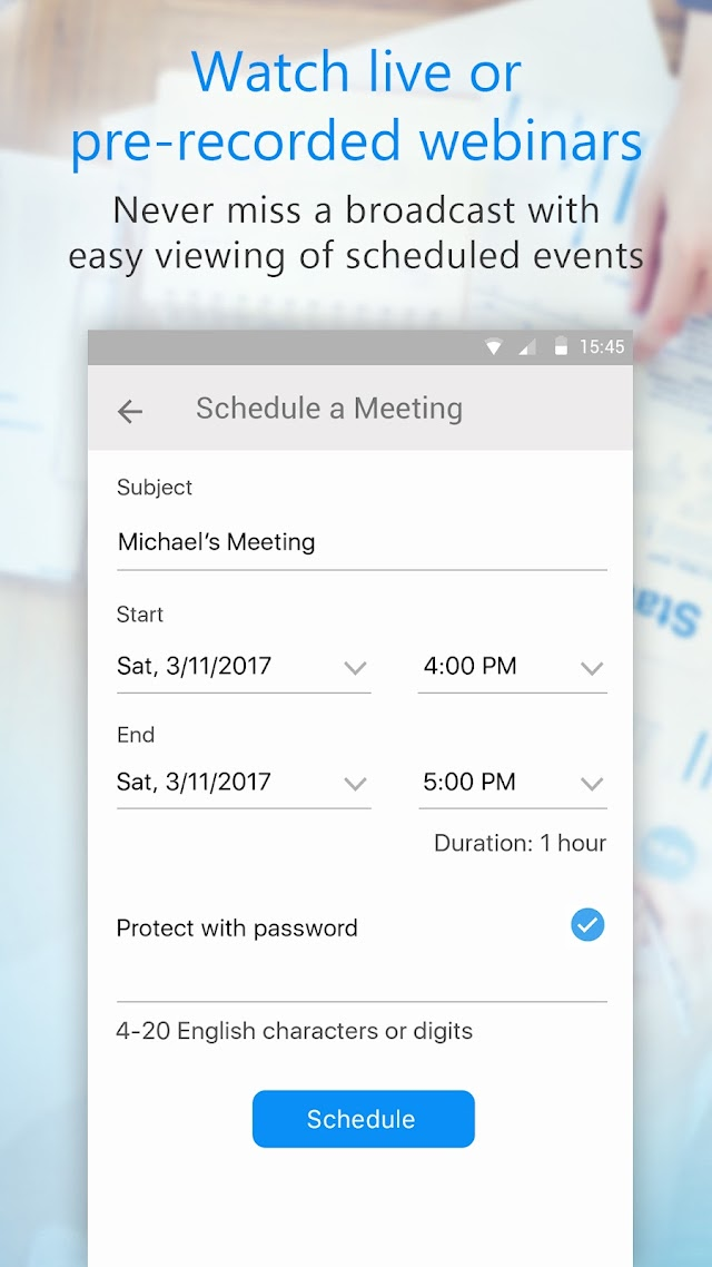 U Meeting, Webinar, Messenger Resimleri