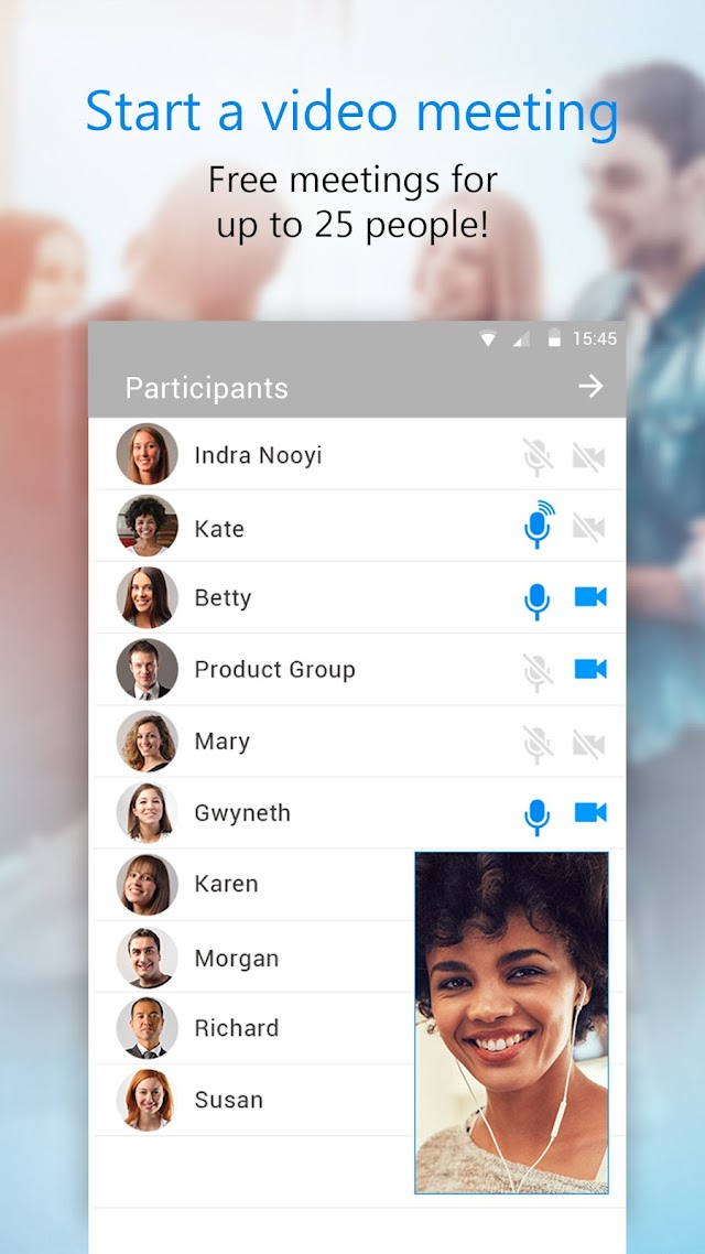 U Meeting, Webinar, Messenger Resimleri
