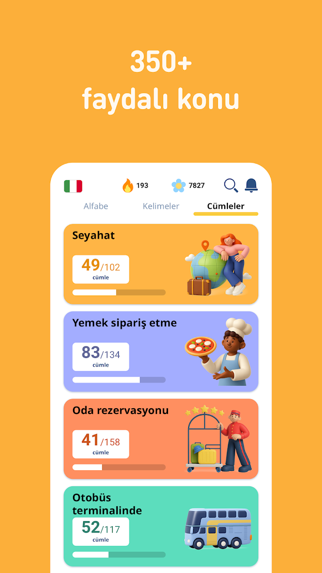 İtalyanca öğren - 11000 kelime Resimleri