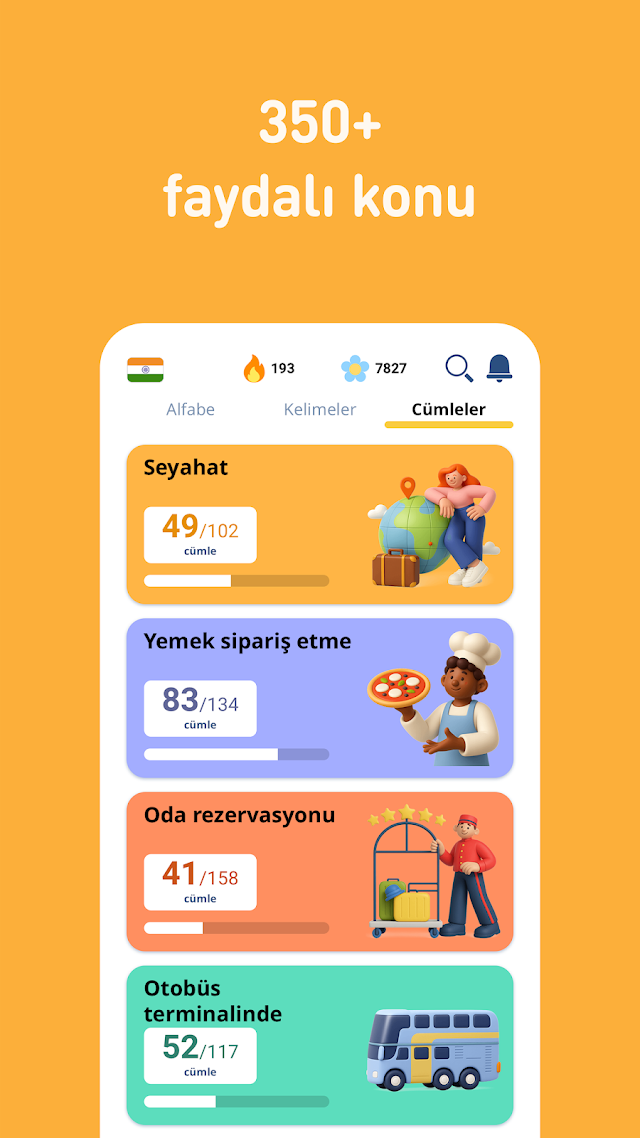 Hintçe öğren - 11.000 kelime Resimleri