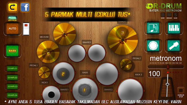 R-DRUM HD Bateri Çal Resimleri