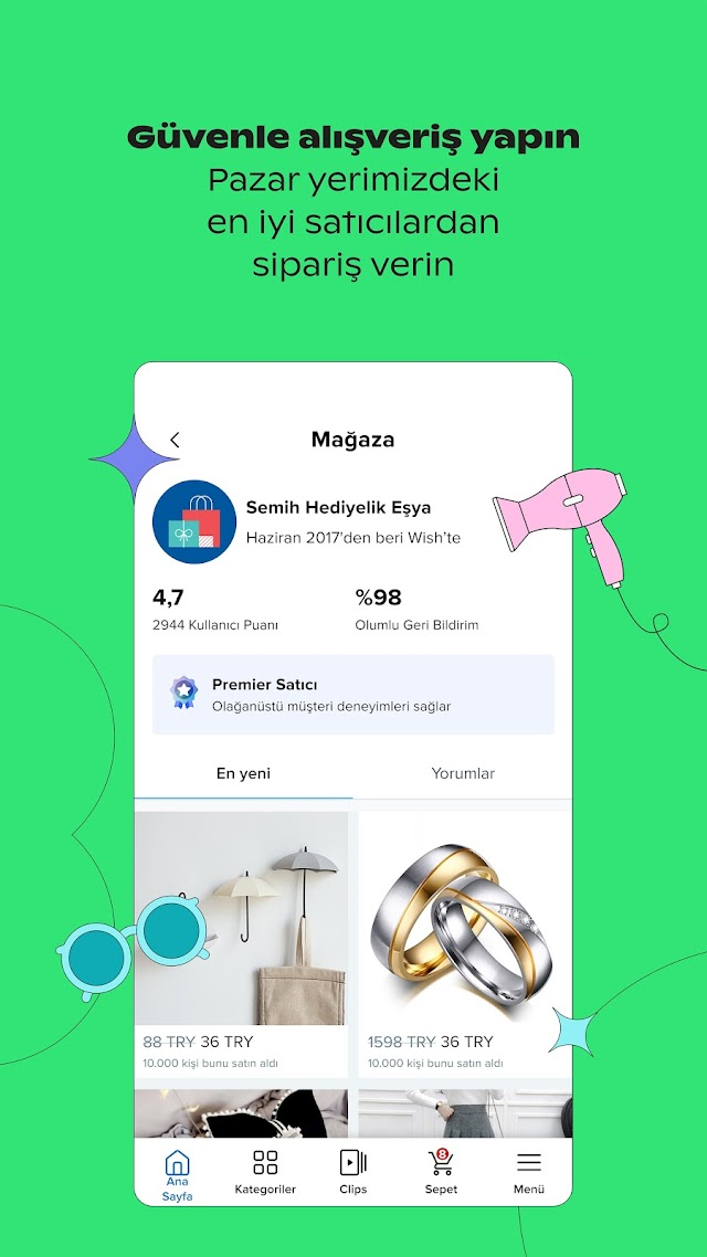 Wish: Uygun Fiyatlı Alışveriş Resimleri