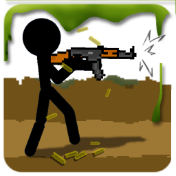 Android Stick And Gun ikonu