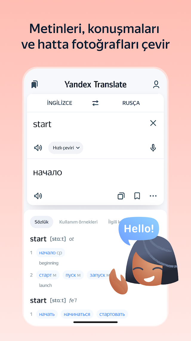Yandex Çeviri Resimleri