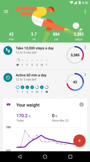 Google Fit Resimleri