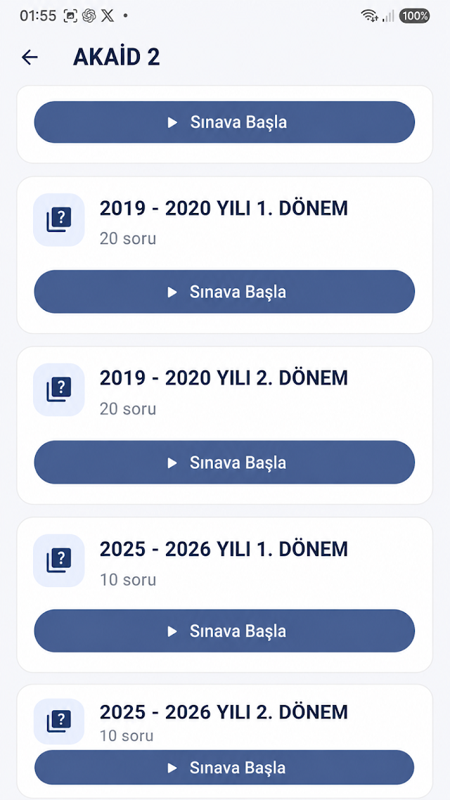 Açık Lise Test Çöz Resimleri